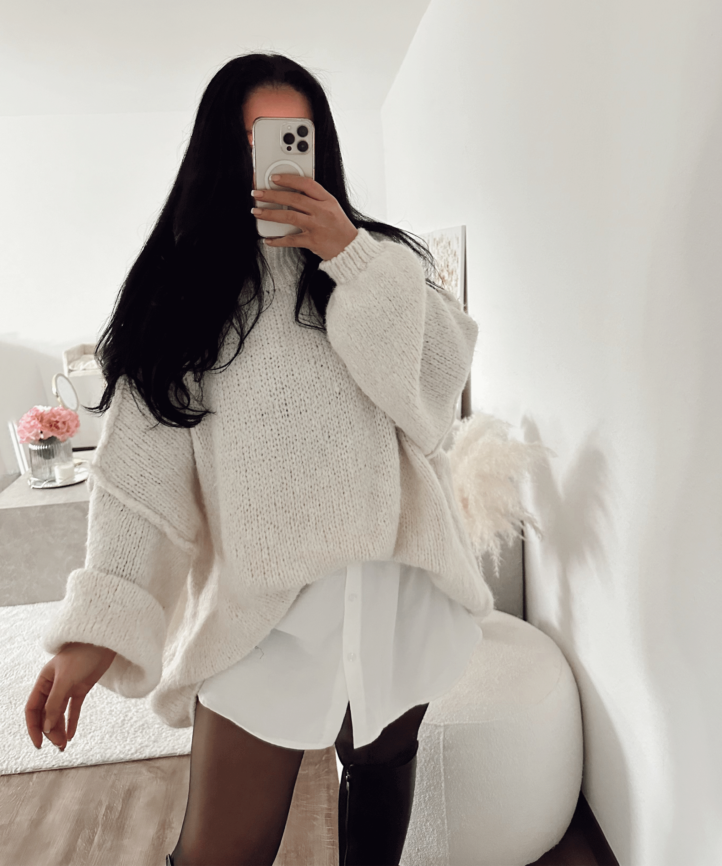 SKYLAR™ | TRICOT À COL ROND RELAXÉ