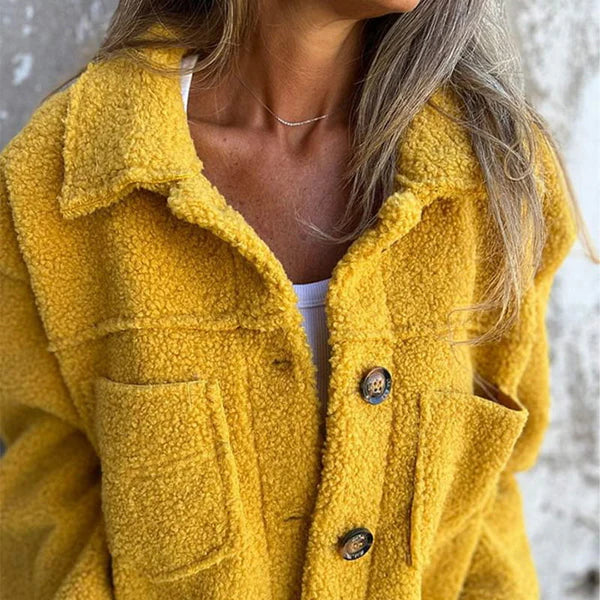 DION™ | VESTE COURTE EN LAINE