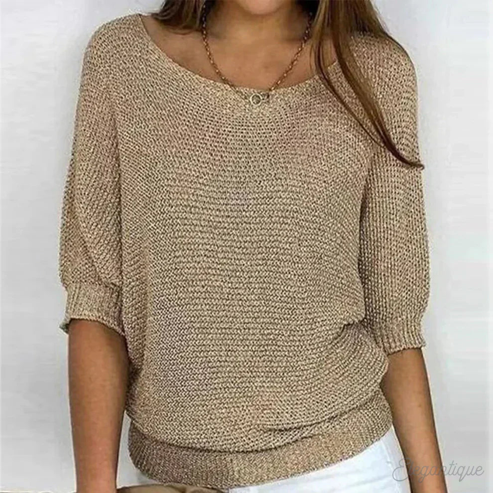 LUIGIA™ | PULL TRICOTÉ ÉLÉGANT