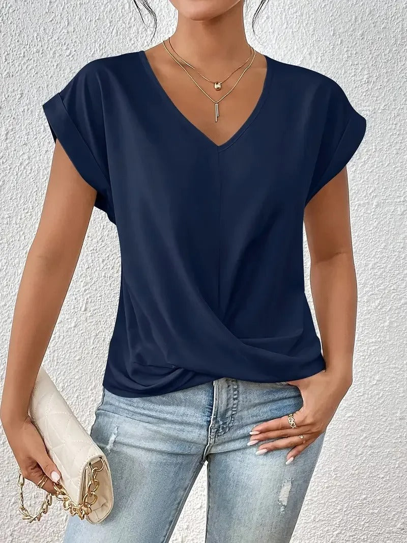 Pleun™ | Haut Élégant Avec Décolleté en V