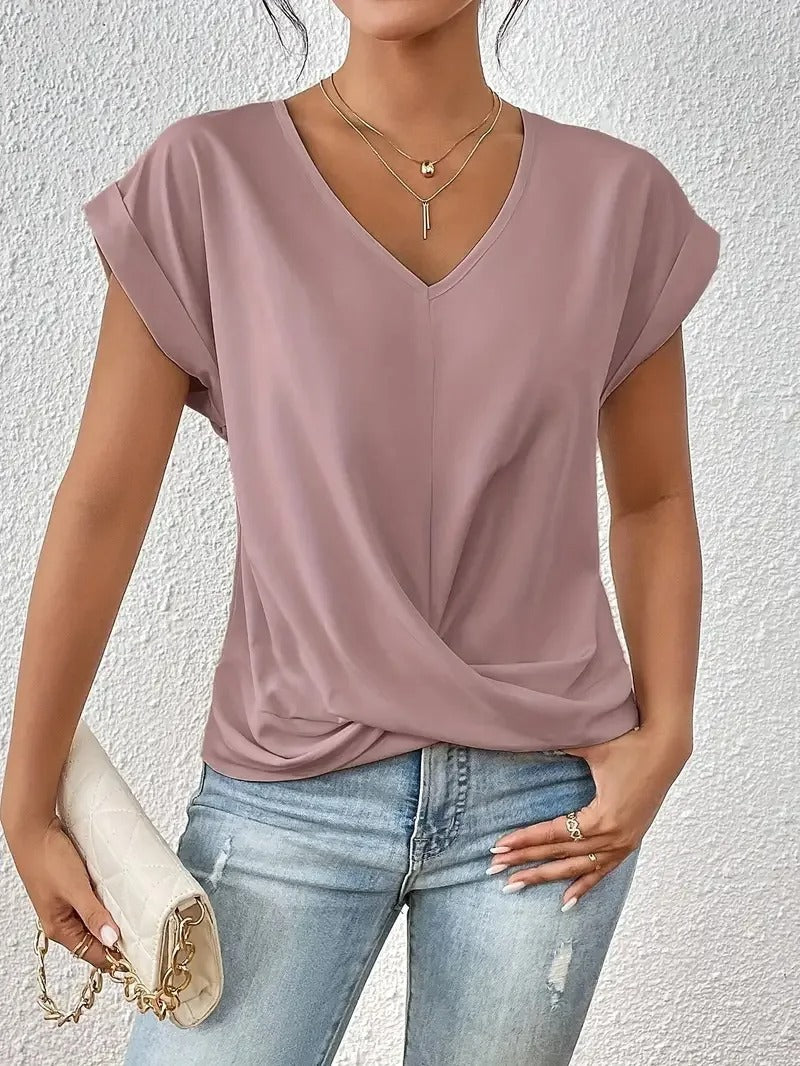 Pleun™ | Haut Élégant Avec Décolleté en V